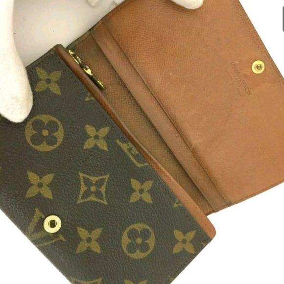 Louis Vuitton Monogram Bifold Wallet /P3094 - Picture 6 of 13